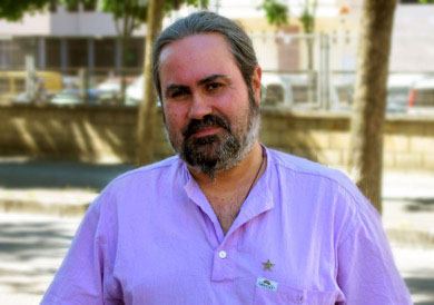 Agustín García, presidente de Elorrixa Ekologi Taldea.