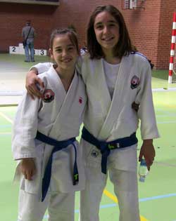 María Bazán, oro en los Juegos escolares de Euskadi de judo