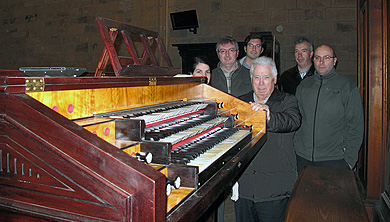 Un benefactor anónimo sufraga la restauración del órgano de la parroquia de Santa María