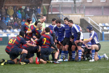 La Escuela de Rugby del Barcelona visita Durango