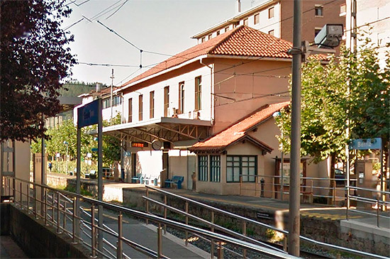 Estación de tren de Berriz.
