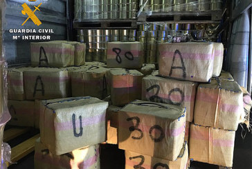 Un durangarra es acusado de distribuir 1.629 kilos de hachís desde un almacén de Amorebieta
