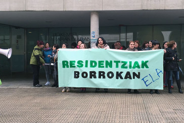 ELA convoca cinco jornadas de huelga para esta semana en las residencias de Durangaldea