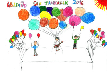 El dibujo de una niña de 9 años anunciará las fiestas de San Trokaz