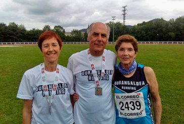José Luis Romero gana dos oros y María Rosa Loiti dos platas en el Campeonato de Euskadi Veterano