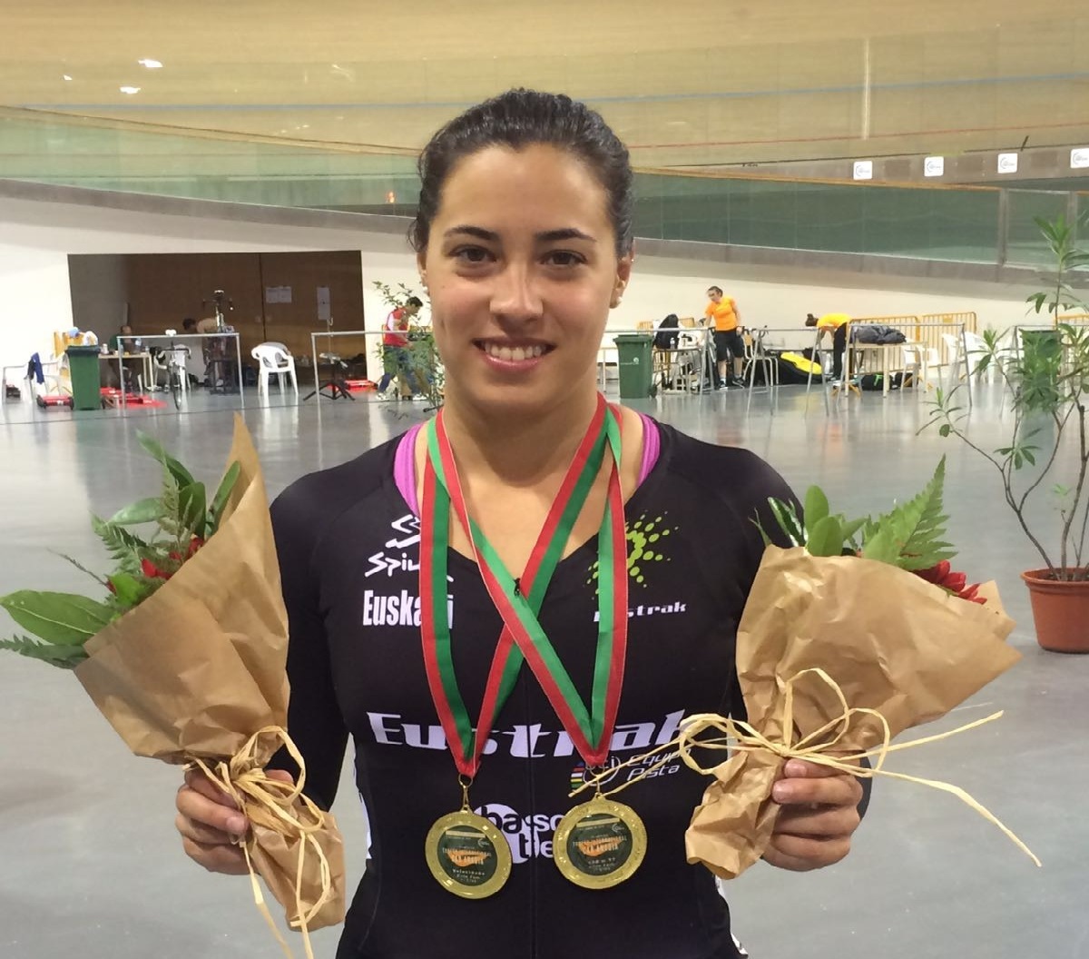 Tania Calvo se hizo con dos oros en la prueba disputada en Portugal.