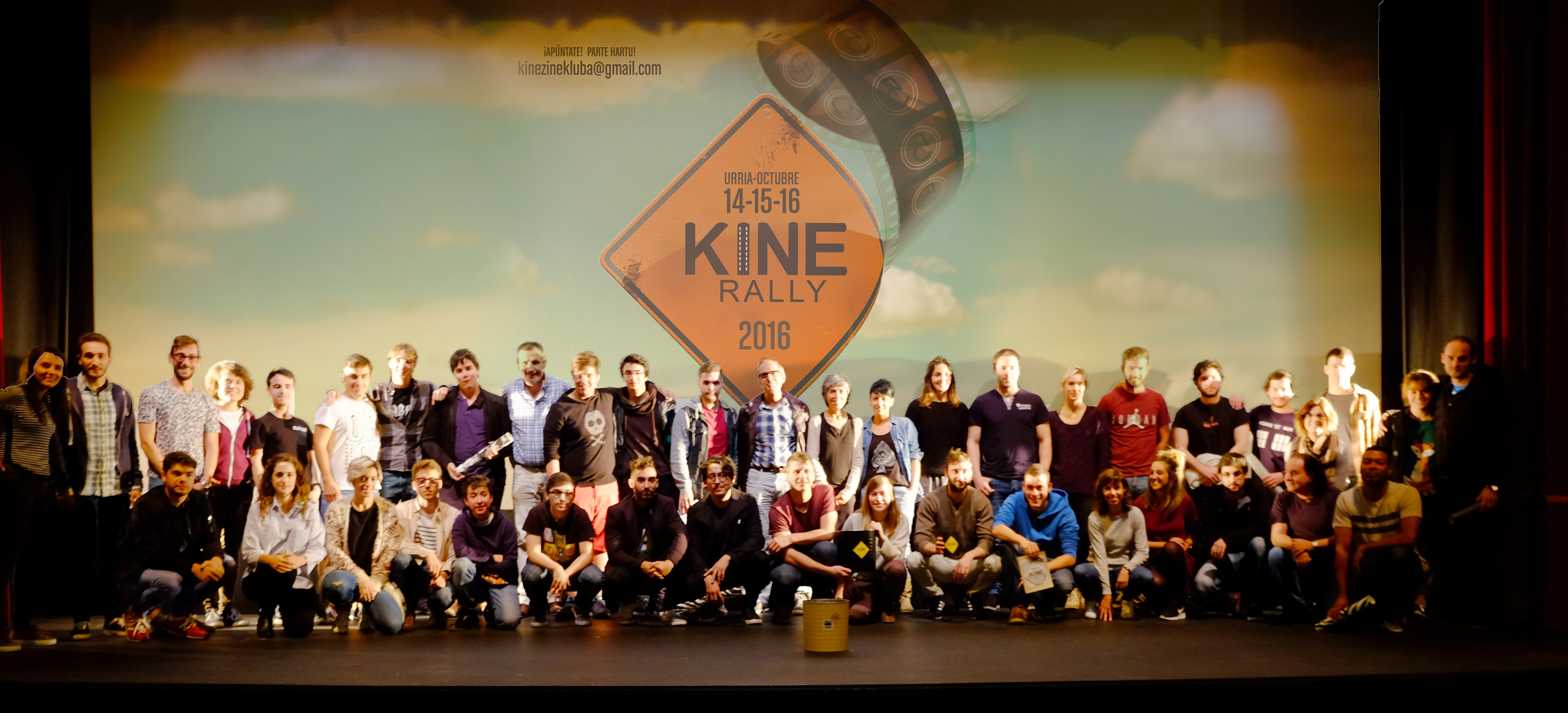 El equipo Topazio gana la segunda edición del festival Kine Rally