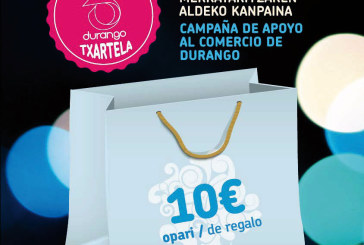 Durango pone a la venta 1.900 bonos con diez euros de descuento para incentivar las compras