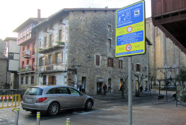 Elorrio aplica desde hoy la regulación del tráfico en la calle Berrio-Otxoa