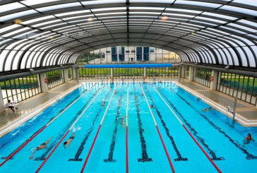 EH Bildu pide retirar ya la cubierta para que las piscinas de Astola puedan acoger bañistas este verano