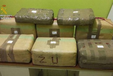 Requisan en Mañaria 245 kilos de hachís transportados en una furgoneta con matrícula holandesa