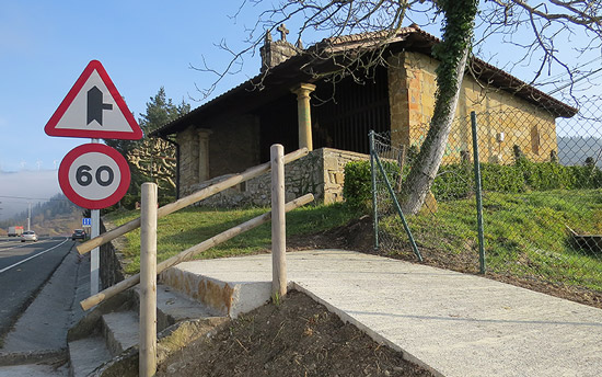 Berriz mejora el entorno de la ermita de San Lorenzo