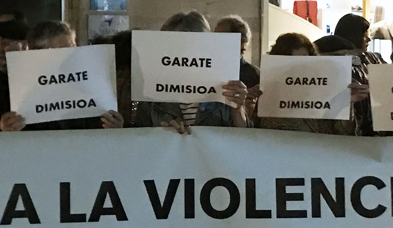 La Plataforma Feminista vuelve a solicitar la dimisión de Fran Garate