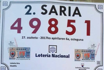 La administración de lotería de Traña-Matiena reparte 60.000 euros del sorteo celebrado ayer