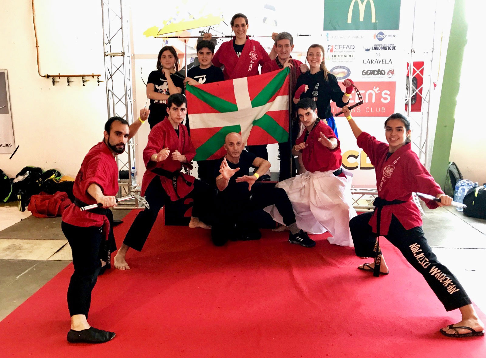 El club de artes marciales Wadokan de Durango regresa de Portugal con 17 medallas, 7 de ellas de oro
