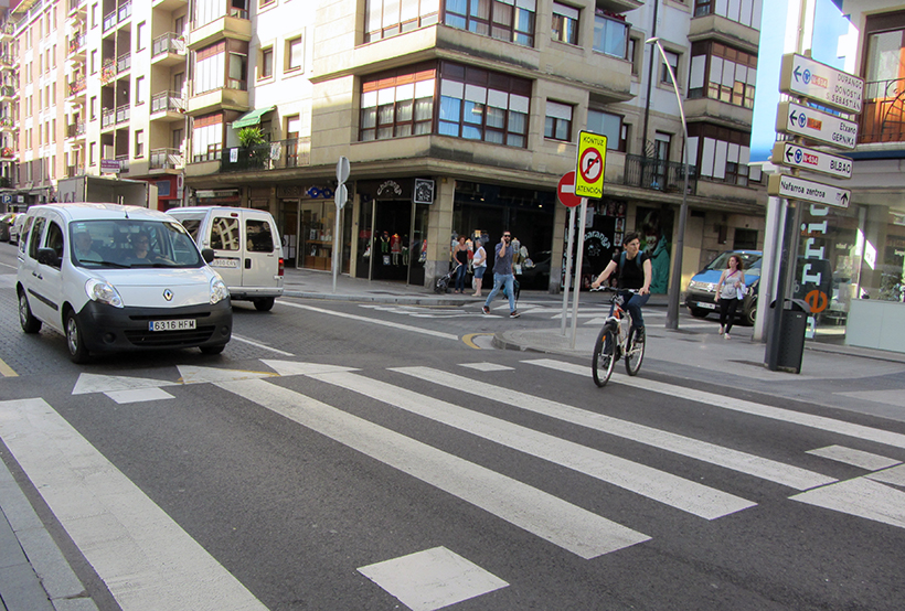 Amorebieta impulsará la convivencia entre ciclistas, peatones y automovilistas
