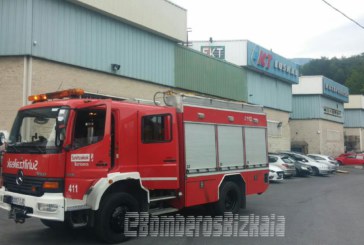 Cuatro incendios en empresas de Iurreta y Abadiño en una semana