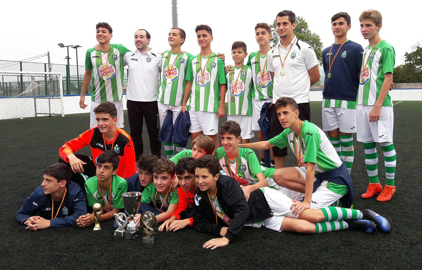 El Abadiño se proclama campeón en un torneo infantil de Cantabria