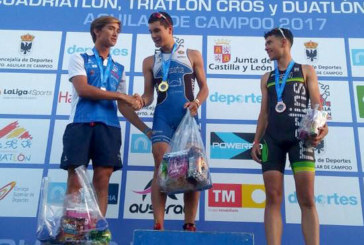 El atleta del Mugarra Paul Bereziartua gana el Campeonato de España de triatlón cross cadete