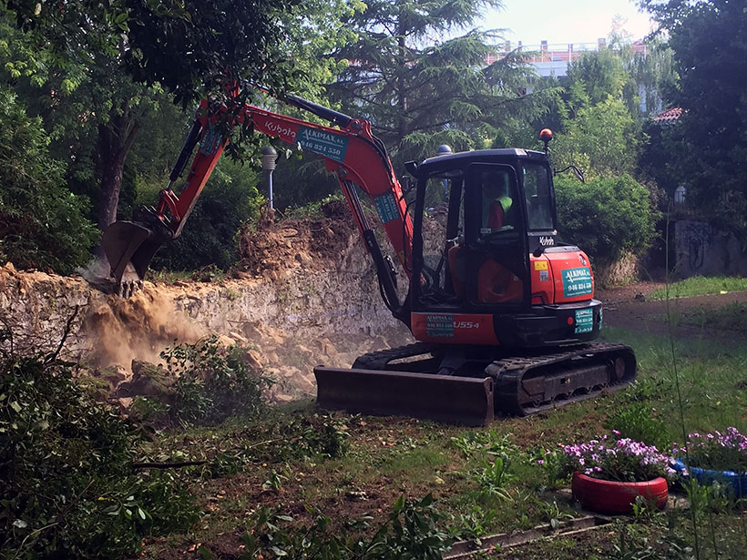 Comienzan las obras de reurbanización del parque Benita Uribarrena, que durarán tres meses