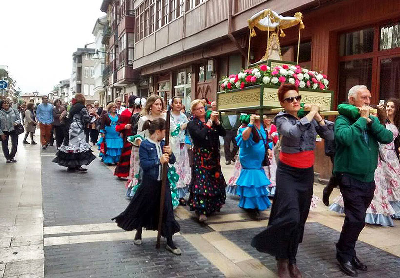 La popular romería del Rocío llega esta noche a Durango