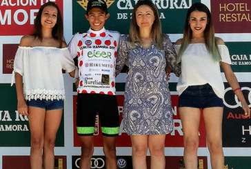 Nicolás Sáenz da la primera victoria al Eiser-Hirumet en la etapa reina de la Vuelta a Zamora