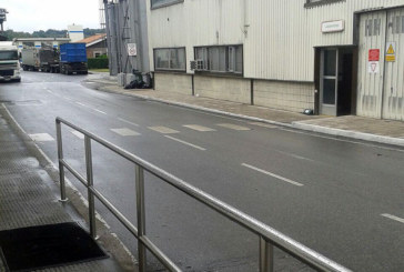 Un trabajador trasladado al hospital de Galdakao tras un accidente laboral en la papelera de Iurreta