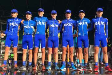 La Sociedad Ciclista Amorebieta se impone por equipos en Karrantza