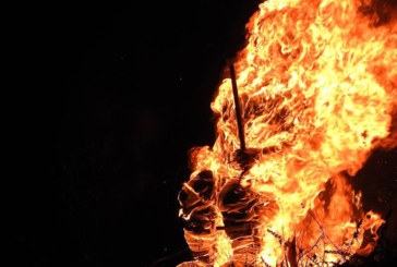 La ardiente despedida a Patxikotxu de Jesús Cayetano gana el concurso fotográfico de ‘Sanfaustos’