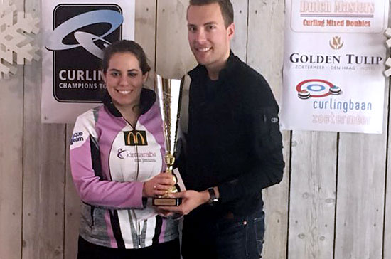 La zornotzarra Irantzu García hace historia al ganar un torneo del Mundial de curling
