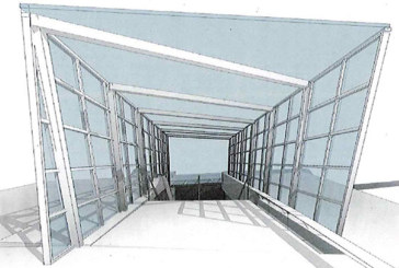 ETS cubrirá el actual acceso a la estación de tren y reducirá la pendiente de las escaleras
