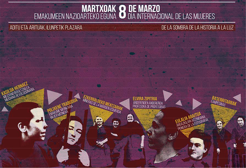 El concurso de carteles del 8 de marzo de Abadiño concederá por primera vez un premio joven