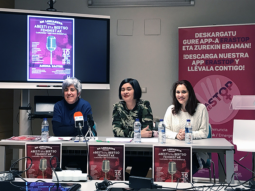 Durango convoca su primer Festival de canciones y bertsos feministas