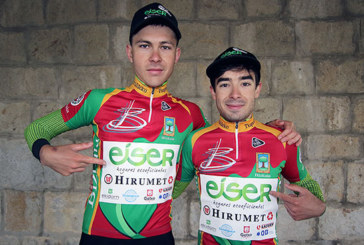 Amaia Lartitegi, Adrián Sainz y Arkaitz Agirre, campeones de Bizkaia de ciclismo