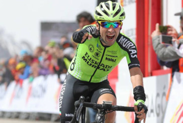 Mikel Bizkarra gana la etapa reina de la Vuelta a Aragón y finaliza tercero en la general