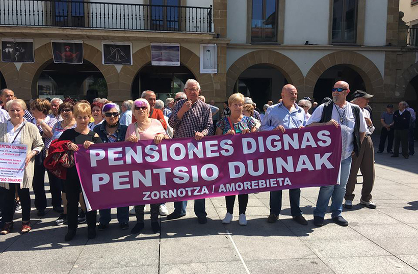 Los pensionistas reclaman “más apoyo” en sus movilizaciones