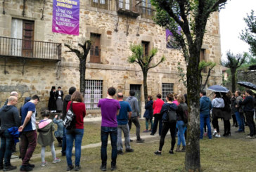 600 ekarpenetik gora egin dituzte elorriarrek Aldapebeitiari buruz