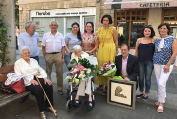 La durangarra Anastasia Arriaga cumple 100 años