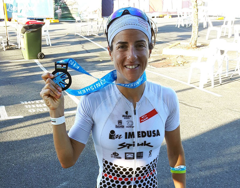 Gurutze Frades, primera triatleta que logra el billete para Hawaii por tercera vez consecutiva