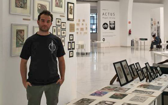 Xabier Alconero, finalista por partida doble en el Certamen Jóvenes Creadores de Madrid