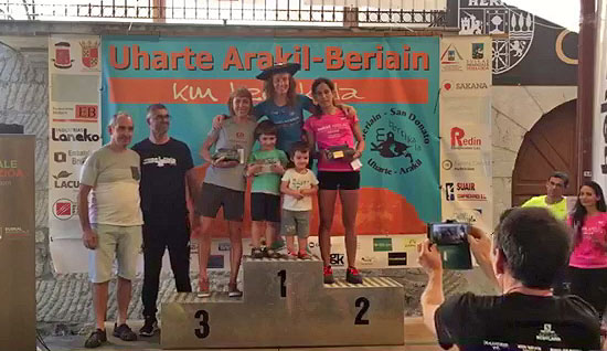 Oihana Azkorbebeitia, campeona de Euskal Herria en Kilómetro Vertical