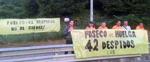 La plantilla de Foseco inicia una huelga indefinida contra los despidos anunciados