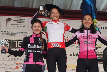 Amaia Lartitegi, del CAF Turnkey Engineering, se proclama campeona de Euskadi de ciclocross