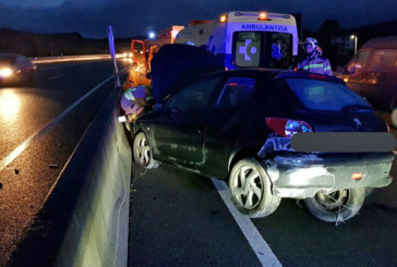 Cuatro personas resultan heridas en tres accidentes en Amorebieta, Zaldibar y Abadiño