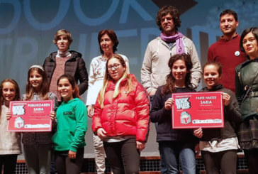 Paula Bikandi, Naia Egiraun, Irati Pagonabarraga y Uxue Azpitarte, premiadas por sus book trailer