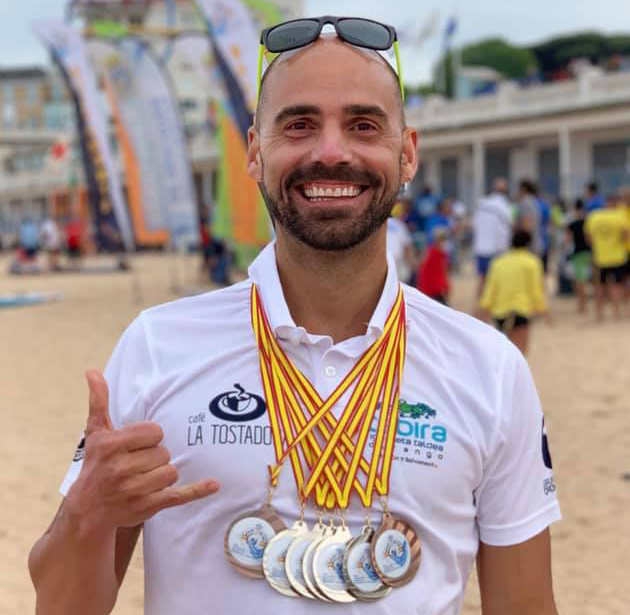 Gonzalo Díaz Alvarado logra siete medallas en los campeonatos de España de salvamento y socorrismo
