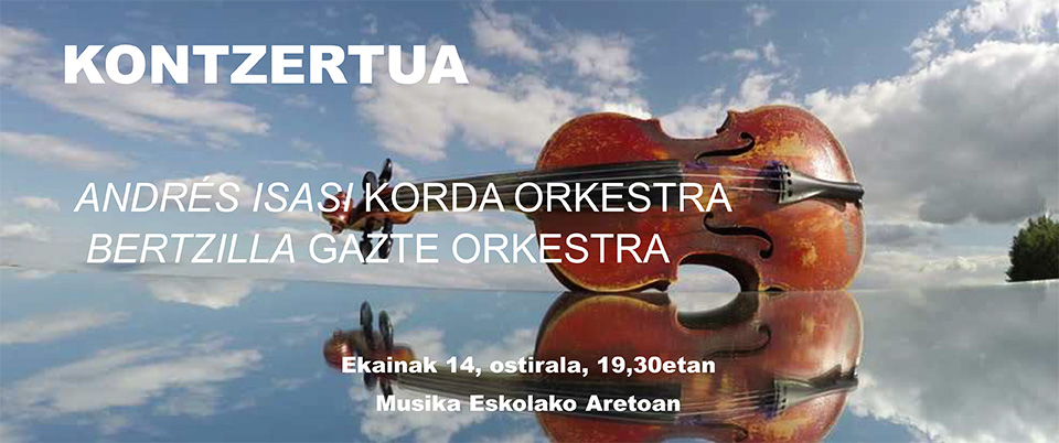 Bertzilla Gazte Orkestra pone hoy sobre el escenario a 36 músicos bajo la batuta de Eunate Zarrabeitia