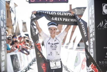 Gurutze Frades enfila su camino al Ironman de Hawai con una victoria en el triatlón de Fromista