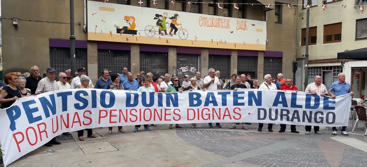 Los pensionistas celebrarán el Día de las Personas Mayores con una manifestación comarcal