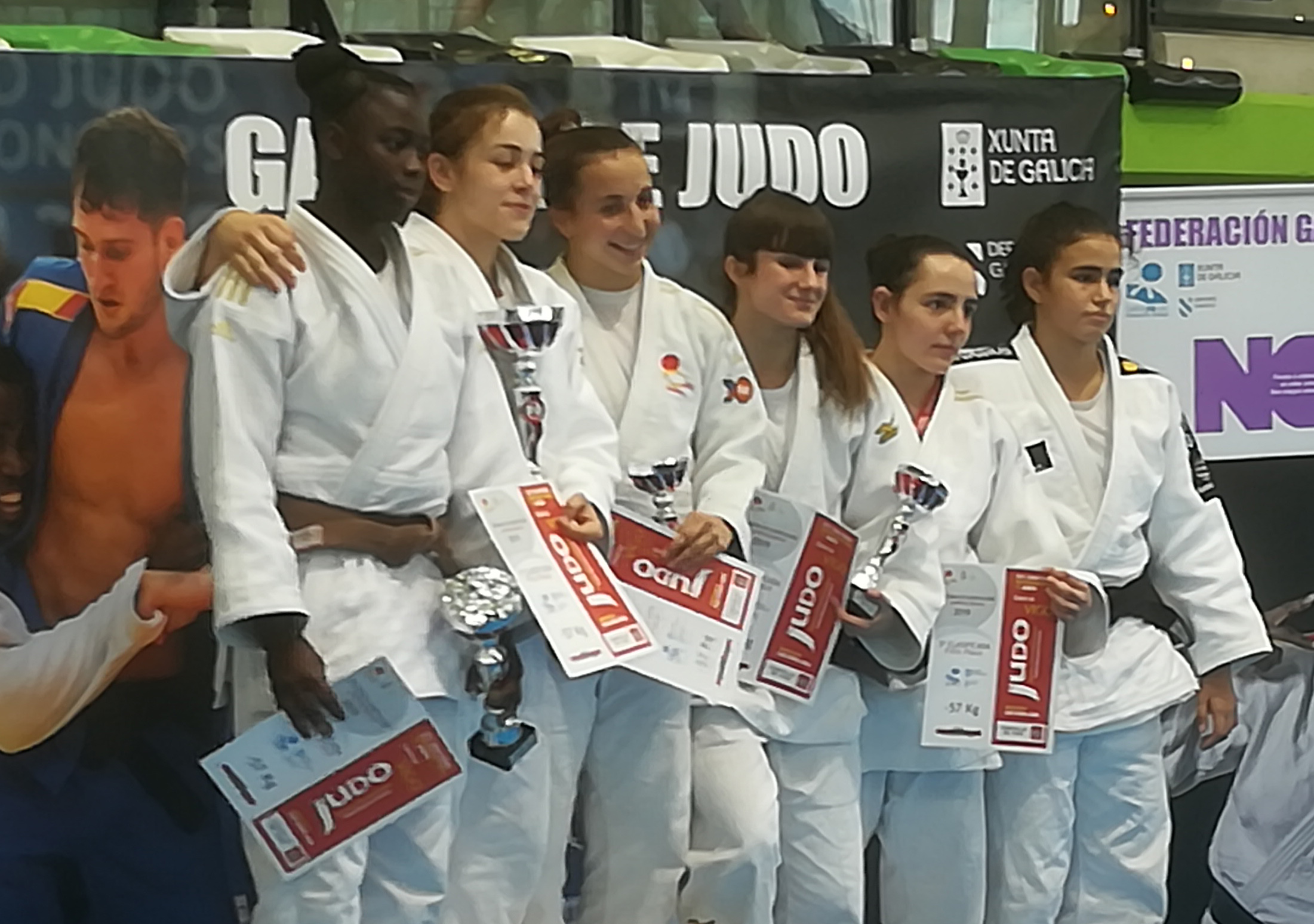 La judoka Deniba Konare debuta con una prometedora medalla de plata en su nueva categoría de peso